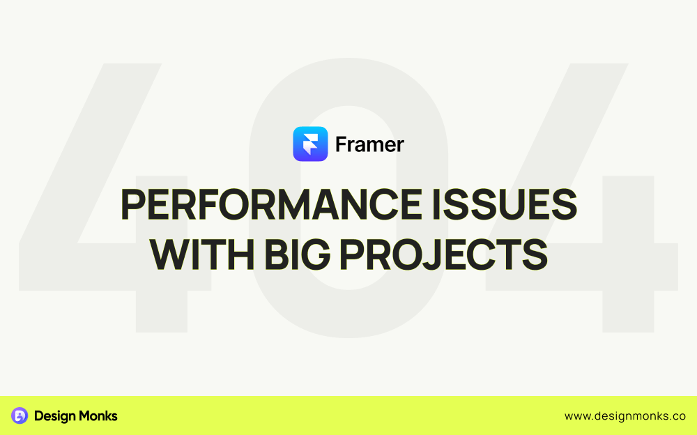 Performance Issues with Big Projects