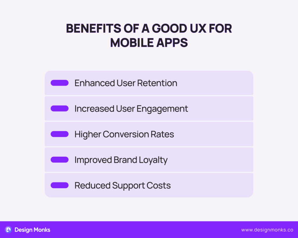 Benefits of A Good UX for Mobile Apps