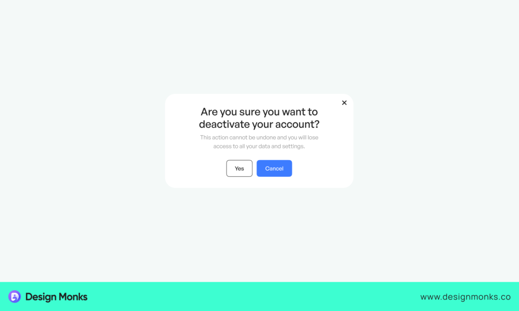 Modal Window, User Interface Elements