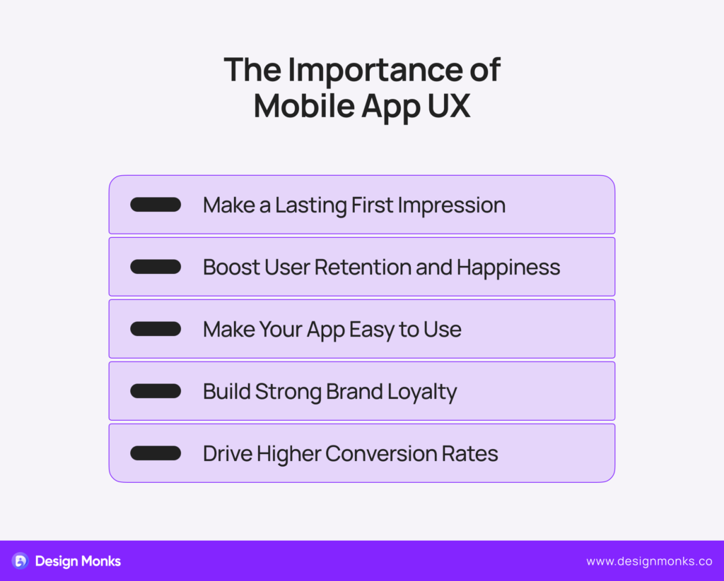 The Importance of Mobile App UX