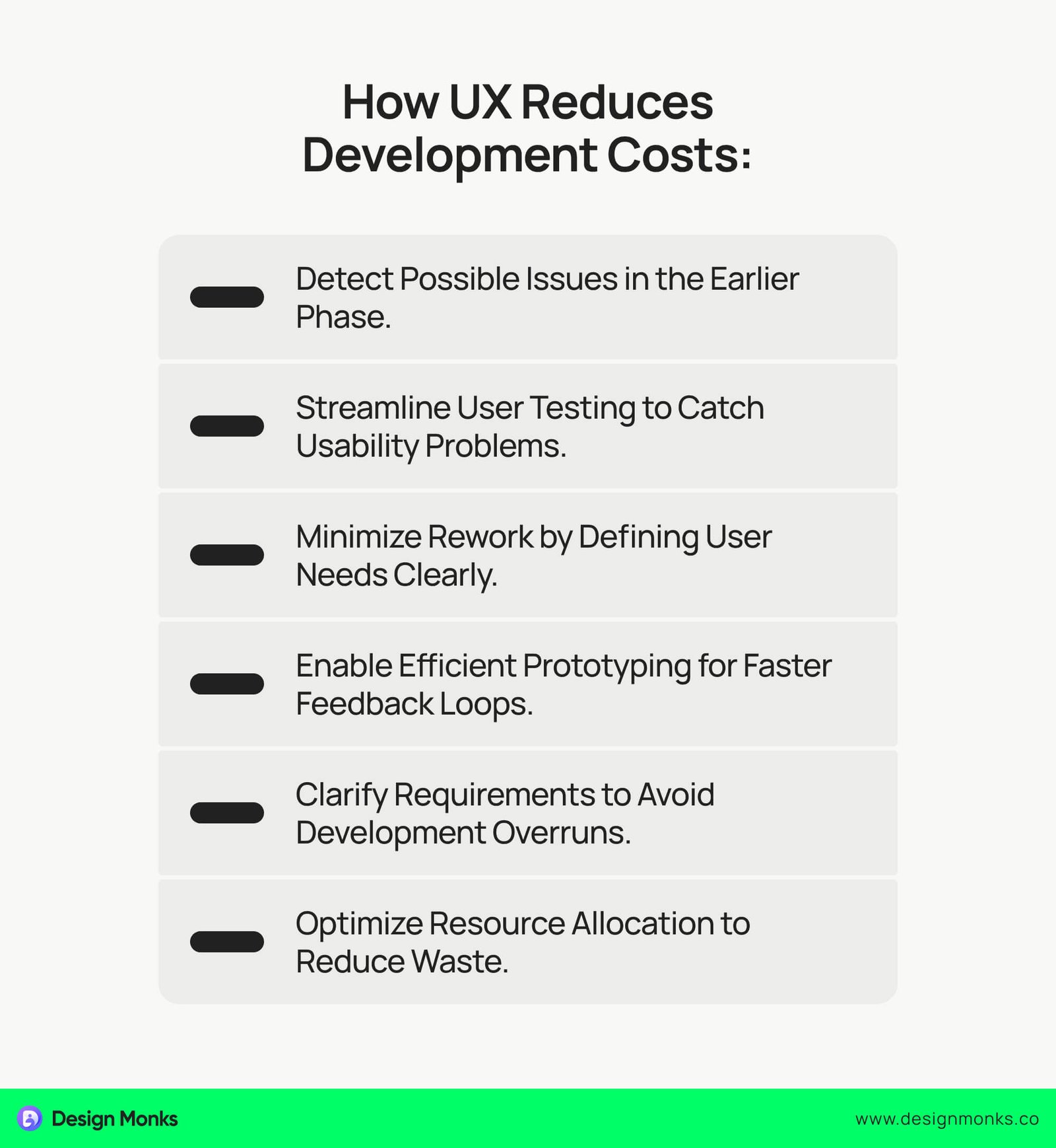 How UX Reduces Development Costs